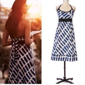 Anthropologie Setting Westward Halter dress